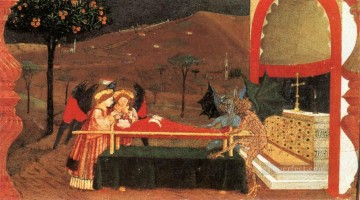  Cena Arte - El milagro de la hostia profanada Escena 6 Renacimiento temprano Paolo Uccello